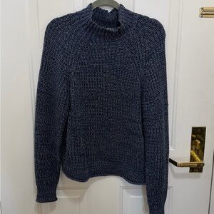 Madewell Dark Blue Turtleneck Sweater